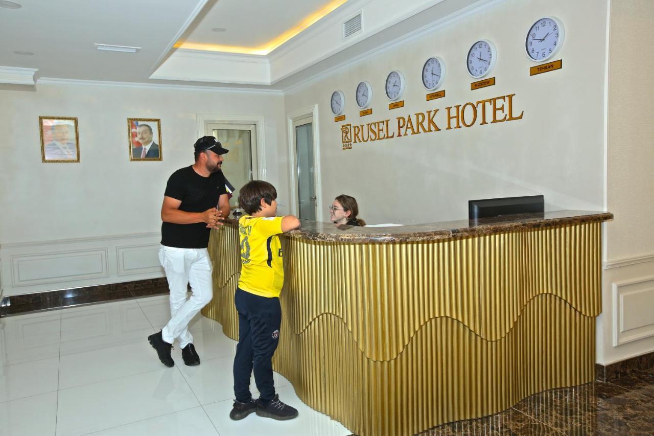 Rusel Park Hotel Bakoe Buitenkant foto